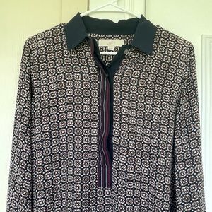 Loft Long-Sleeve Blouse - S